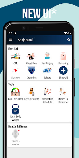 Run android online APK Sanjeevani - Health, Fitness & First Aid from MyAndroid or emulate Sanjeevani - Health, Fitness & First Aid using MyAndroid