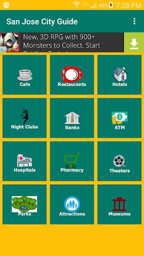 Run android online APK San Jose Fun Things to Do from MyAndroid or emulate San Jose Fun Things to Do using MyAndroid
