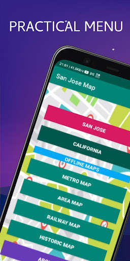 Run android online APK San Jose Map from MyAndroid or emulate San Jose Map using MyAndroid