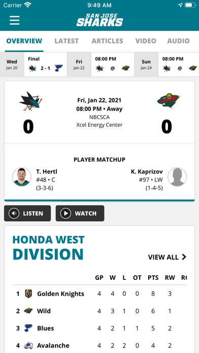 Emulate iPhone app San Jose Sharks + SAP Center using MyAndroid Emulate iPhone app San Jose Sharks + SAP Center using MyAndroid