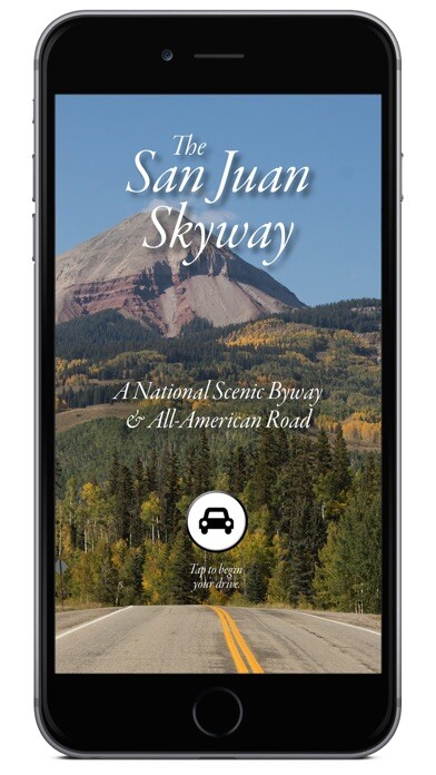 Emulate iPhone app San Juan Skyway using MyAndroid