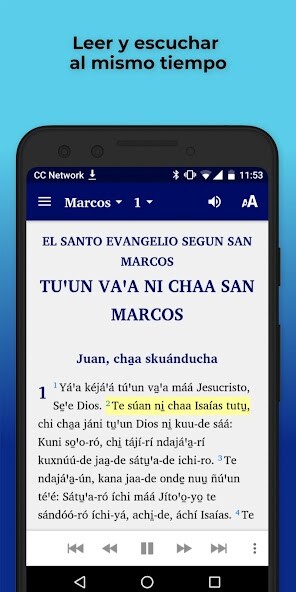 Run android online APK San Miguel Mixtec Bible from MyAndroid or emulate San Miguel Mixtec Bible using MyAndroid