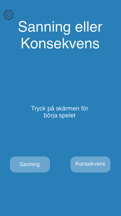 Emulate iPhone app Sanning eller Konka? - Festapp using MyAndroid