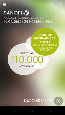 Emulate Android APK SANOFI AT A GLANCE Emulate Android APK SANOFI AT A GLANCE