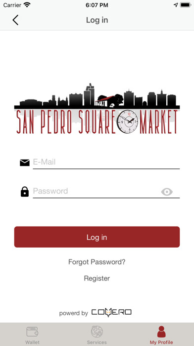 Emulate iPhone app San Pedro Square Market using MyAndroid Emulate iPhone app San Pedro Square Market using MyAndroid
