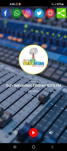 Run android online APK San Sebastián Estéreo 107.0 FM from MyAndroid or emulate San Sebastián Estéreo 107.0 FM using MyAndroid Run android online APK San Sebastián Estéreo 107.0 FM from MyAndroid or emulate San Sebastián Estéreo 107.0 FM using MyAndroid