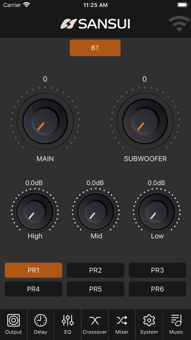Emulate iPhone app SANSUI Audio DSP using MyAndroid
