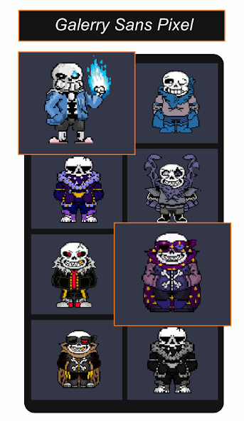 Run android online APK Sans Undertale Pixel Art Game from MyAndroid or emulate Sans Undertale Pixel Art Game using MyAndroid