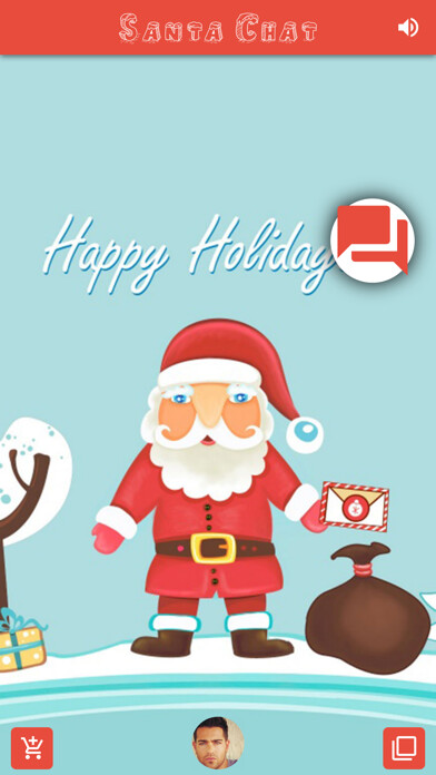 Emulate iPhone app Santa Chat- Chat with Santa on Christmas using MyAndroid Emulate iPhone app Santa Chat- Chat with Santa on Christmas using MyAndroid