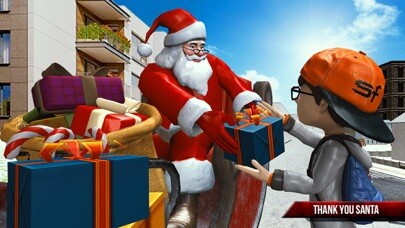 Emulate iPhone app Santa Christmas Gift Delivery using MyAndroid Emulate iPhone app Santa Christmas Gift Delivery using MyAndroid
