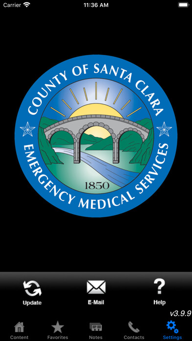Emulate iPhone app Santa Clara Co. EMS Protocols using MyAndroid Emulate iPhone app Santa Clara Co. EMS Protocols using MyAndroid