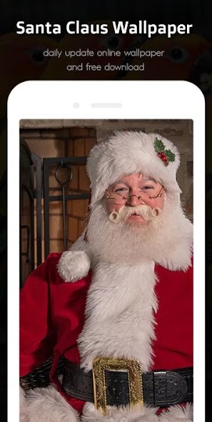Run android online APK Santa Claus HD wallpaper -  Christmas background from MyAndroid or emulate Santa Claus HD wallpaper -  Christmas background using MyAndroid