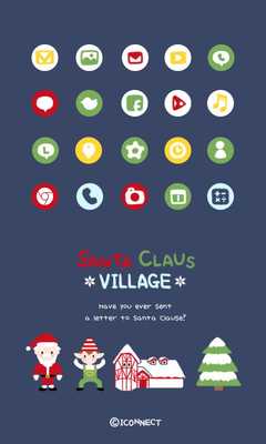 Emulate Android APK Santaclaus Village icon theme Emulate Android APK Santaclaus Village icon theme