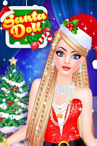 Run android online APK Santa Doll - Christmas Salon Dress Up Game from MyAndroid or emulate Santa Doll - Christmas Salon Dress Up Game using MyAndroid