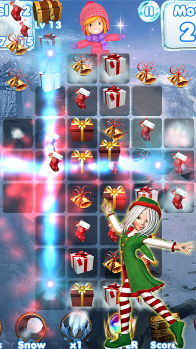 Emulate iPhone app Santa Games and Puzzles - Swipe yummy candy to make it collect jewels for Christmas! using MyAndroid Emulate iPhone app Santa Games and Puzzles - Swipe yummy candy to make it collect jewels for Christmas! using MyAndroid