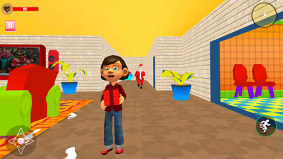 Emulate iPhone app Santa Gift Express Delivery using MyAndroid