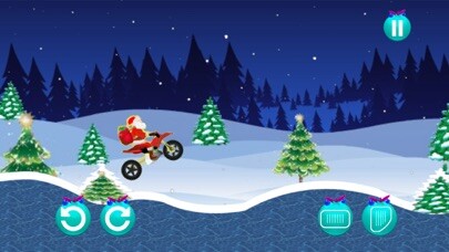 Emulate iPhone app Santa Hill Bike Driving 3D using MyAndroid