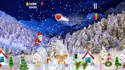 Emulate iPhone app Santa Journey -  Free Fun  Running Game With Endless Runner using MyAndroid
