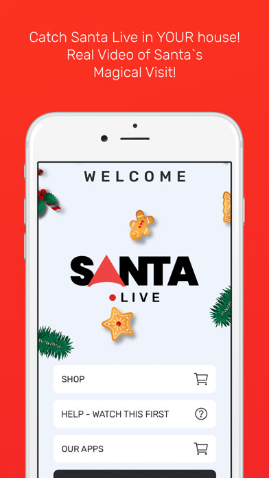 Emulate iPhone app Santa Live! using MyAndroid