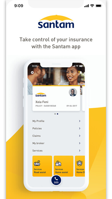 Run android online APK Santam app from MyAndroid or emulate Santam app using MyAndroid