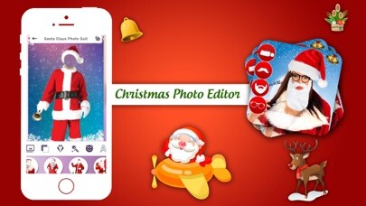 Emulate iPhone app Santa Photo Editor and Frames using MyAndroid
