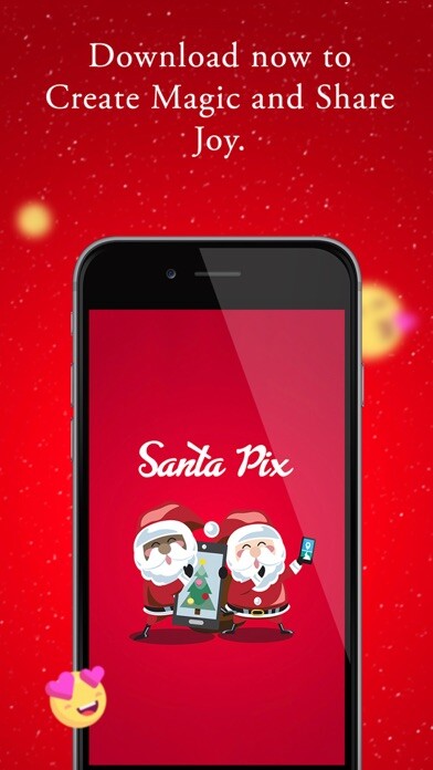 Emulate iPhone app Santa Pix using MyAndroid