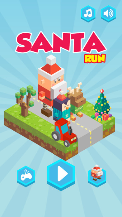 Emulate iPhone app Santa Run - Endless Running Game for Christmas using MyAndroid Emulate iPhone app Santa Run - Endless Running Game for Christmas using MyAndroid