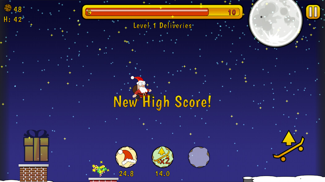 Run android online APK Santa Skate from MyAndroid or emulate Santa Skate using MyAndroid