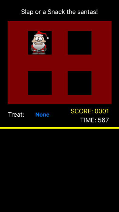 Emulate iPhone app Santa Slap or Snack using MyAndroid