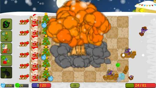 Emulate Android APK Santa Strategy Defense Game