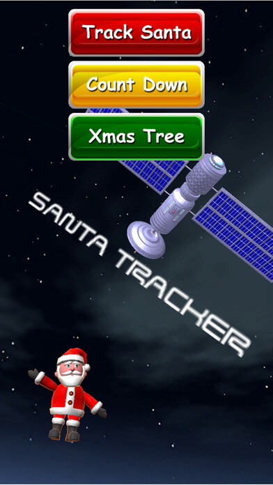 Emulate iPhone app Santa Tracker - 2016 using MyAndroid