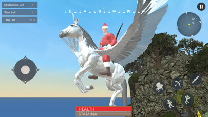 Emulate iPhone app Santa Unicorn Flight Simulator using MyAndroid Emulate iPhone app Santa Unicorn Flight Simulator using MyAndroid