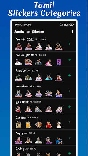 Run android online APK Santhanam Stickers for WhatsApp (Tamil Stickers) from MyAndroid or emulate Santhanam Stickers for WhatsApp (Tamil Stickers) using MyAndroid Run android online APK Santhanam Stickers for WhatsApp (Tamil Stickers) from MyAndroid or emulate Santhanam Stickers for WhatsApp (Tamil Stickers) using MyAndroid
