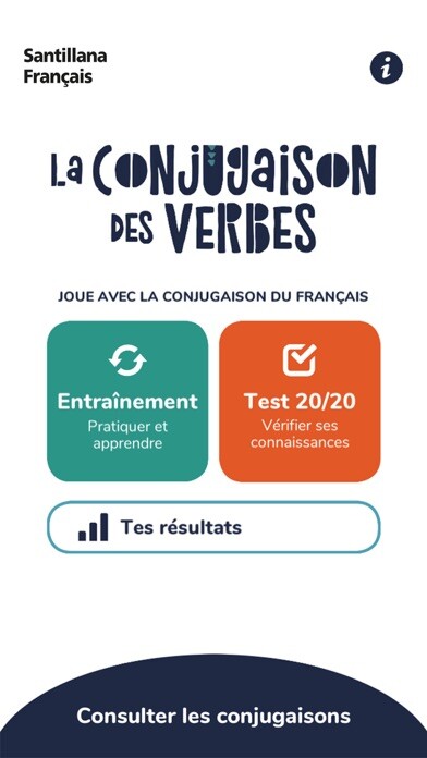 Emulate iPhone app Santillana Français – Verbes using MyAndroid Emulate iPhone app Santillana Français – Verbes using MyAndroid
