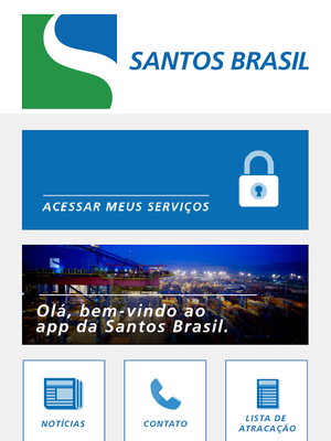 Emulate Android APK Santos Brasil APP para Tablets Emulate Android APK Santos Brasil APP para Tablets