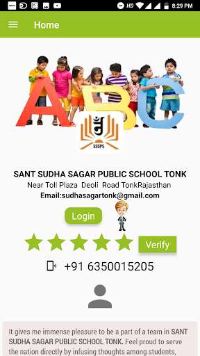 Run android online APK SANT SUDHA SAGAR PUBLIC SCHOOL TONK (Wschool) from MyAndroid or emulate SANT SUDHA SAGAR PUBLIC SCHOOL TONK (Wschool) using MyAndroid Run android online APK SANT SUDHA SAGAR PUBLIC SCHOOL TONK (Wschool) from MyAndroid or emulate SANT SUDHA SAGAR PUBLIC SCHOOL TONK (Wschool) using MyAndroid