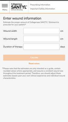 Emulate Android APK SANTYL* Ointment calculator Emulate Android APK SANTYL* Ointment calculator