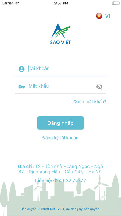 Emulate iPhone app Sao Việt - Agritech using MyAndroid