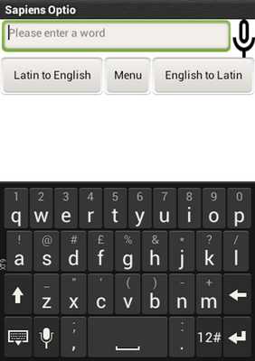 Emulate Android APK Sapiens Optio