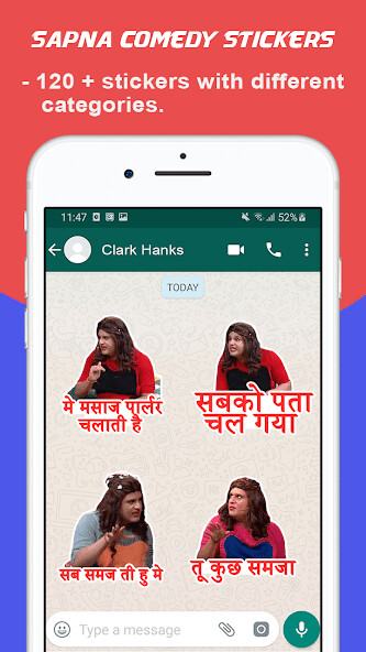 Run android online APK Sapna Comedy Night Meme For Whatsapp from MyAndroid or emulate Sapna Comedy Night Meme For Whatsapp using MyAndroid