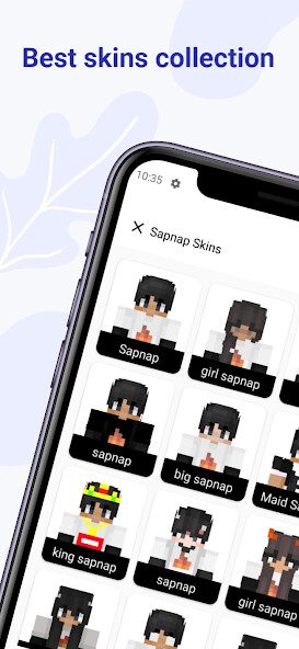 Run android online APK Sapnap Skins for Minecraft from MyAndroid or emulate Sapnap Skins for Minecraft using MyAndroid Run android online APK Sapnap Skins for Minecraft from MyAndroid or emulate Sapnap Skins for Minecraft using MyAndroid