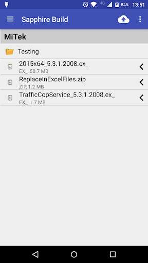 Emulate Android APK Sapphire Build ERP Portal