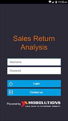 Emulate Android APK SAP Sales Return Analysis App Emulate Android APK SAP Sales Return Analysis App