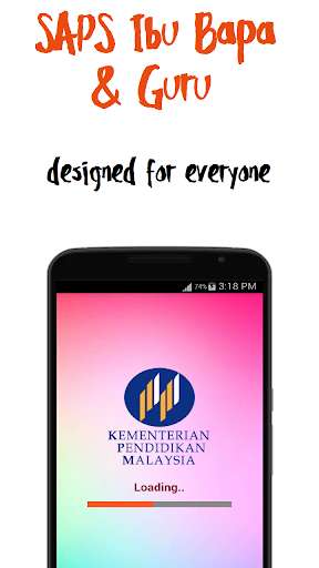 Emulate Android APK SAPS Ibu Bapa  Guru