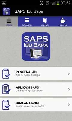Emulate Android APK SAPS Ibu Bapa Emulate Android APK SAPS Ibu Bapa