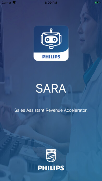 Emulate iPhone app SARA Philips using MyAndroid