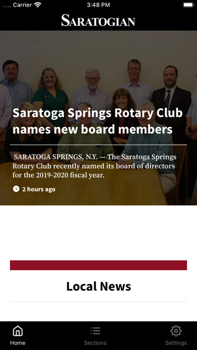 Emulate iPhone app Saratogian using MyAndroid Emulate iPhone app Saratogian using MyAndroid