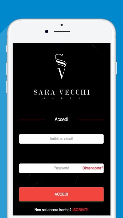 Emulate iPhone app Sara Vecchi Salon using MyAndroid Emulate iPhone app Sara Vecchi Salon using MyAndroid