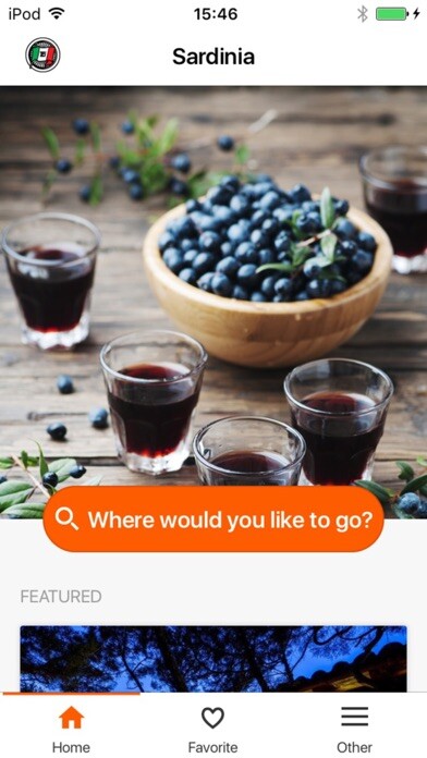 Emulate iPhone app Sardinia – Sleeping and Eating using MyAndroid Emulate iPhone app Sardinia – Sleeping and Eating using MyAndroid