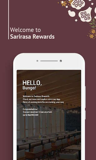 Run android online APK Sarirasa Rewards from MyAndroid or emulate Sarirasa Rewards using MyAndroid